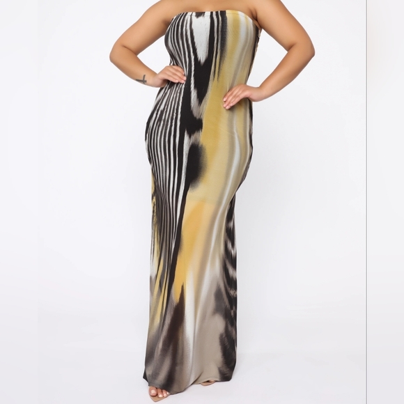 Fashion Nova Dresses & Skirts - Fashion Nova First Instinct Maxi Dress Size XL